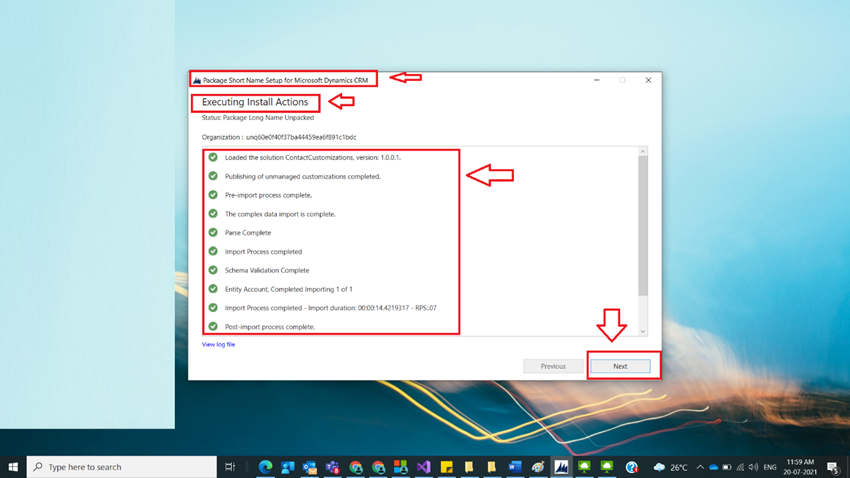 Deploy Packages using Package Deployer Tool in Dynamics 365 CRM